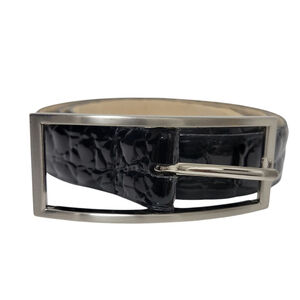 Women's Man Made Materials Upper Genuine Leather Lined Belt Size 28 Excellent...